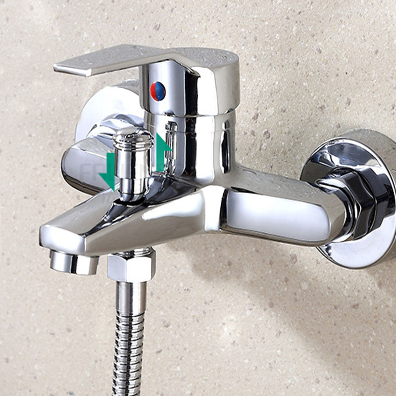 Basin Mixer Tap - Zinc Alloy Basin Faucets Chrome Wall