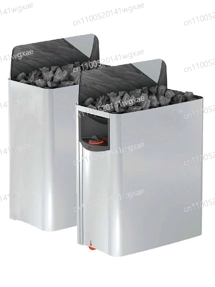 Home Bathroom With Sauna - Wall Mounted Dry Sauna Heater Stove,