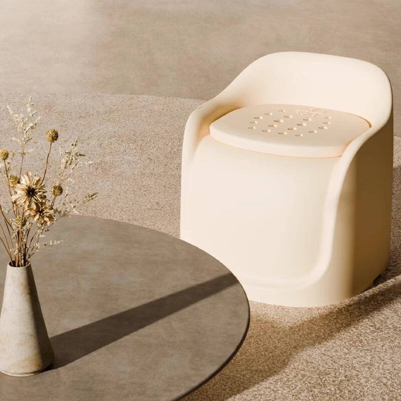 Home Bathroom With Sauna - Nordic Shower Bathroom Chair Plastic Children