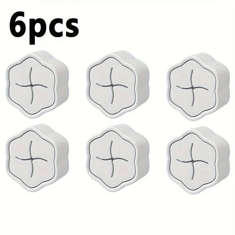 Home Office Bathroom - 6PCS Self Adhesive Towel Holder No