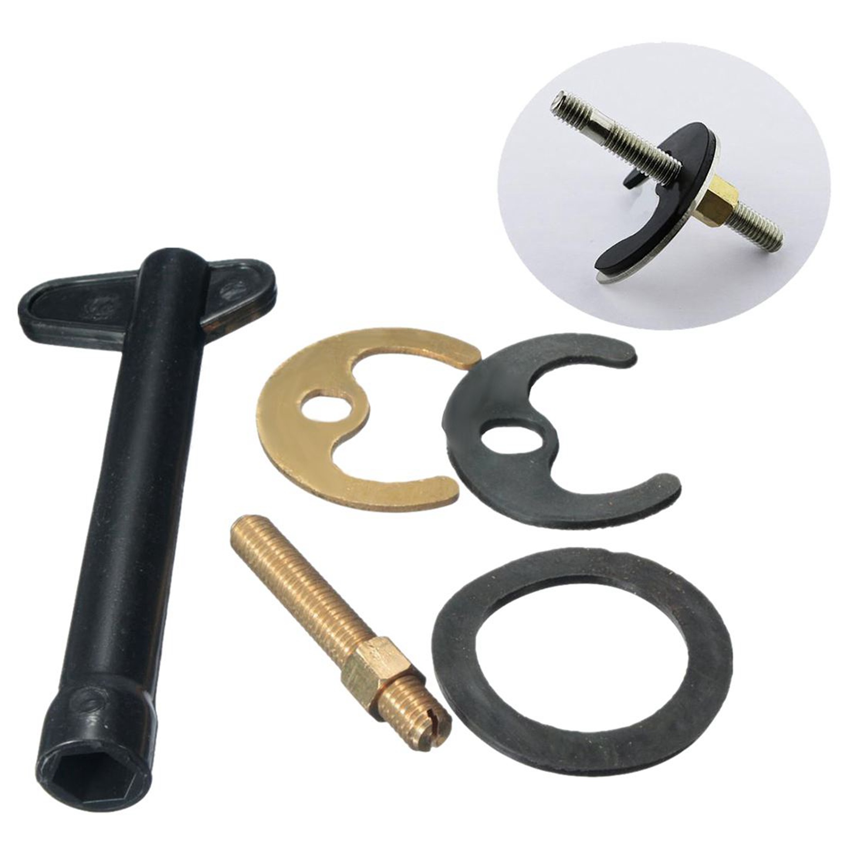 Basin Mixer Tap - ABKW-3X M8 Basin Washer Sink Monobloc