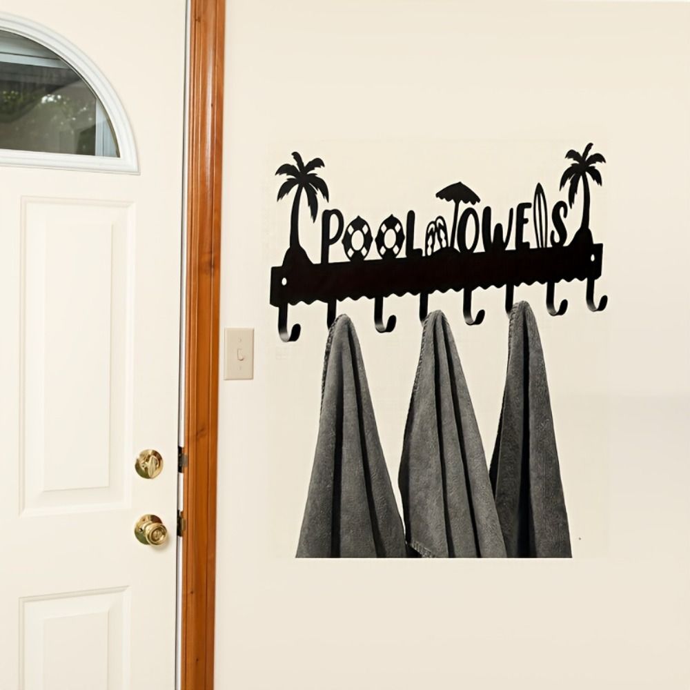 Multi-functions Metal Wall Hoo - Home Bathroom Door Signs 评论和价格
