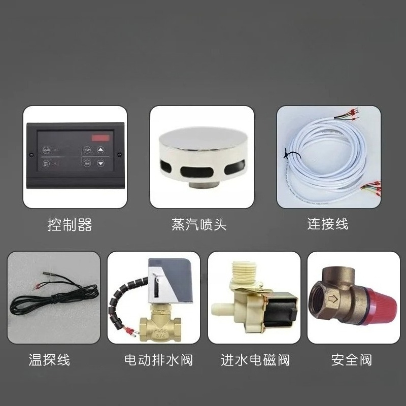 9KW Bathroom Sauna Machine Ste - Home Bathroom With Sauna 评论和价格
