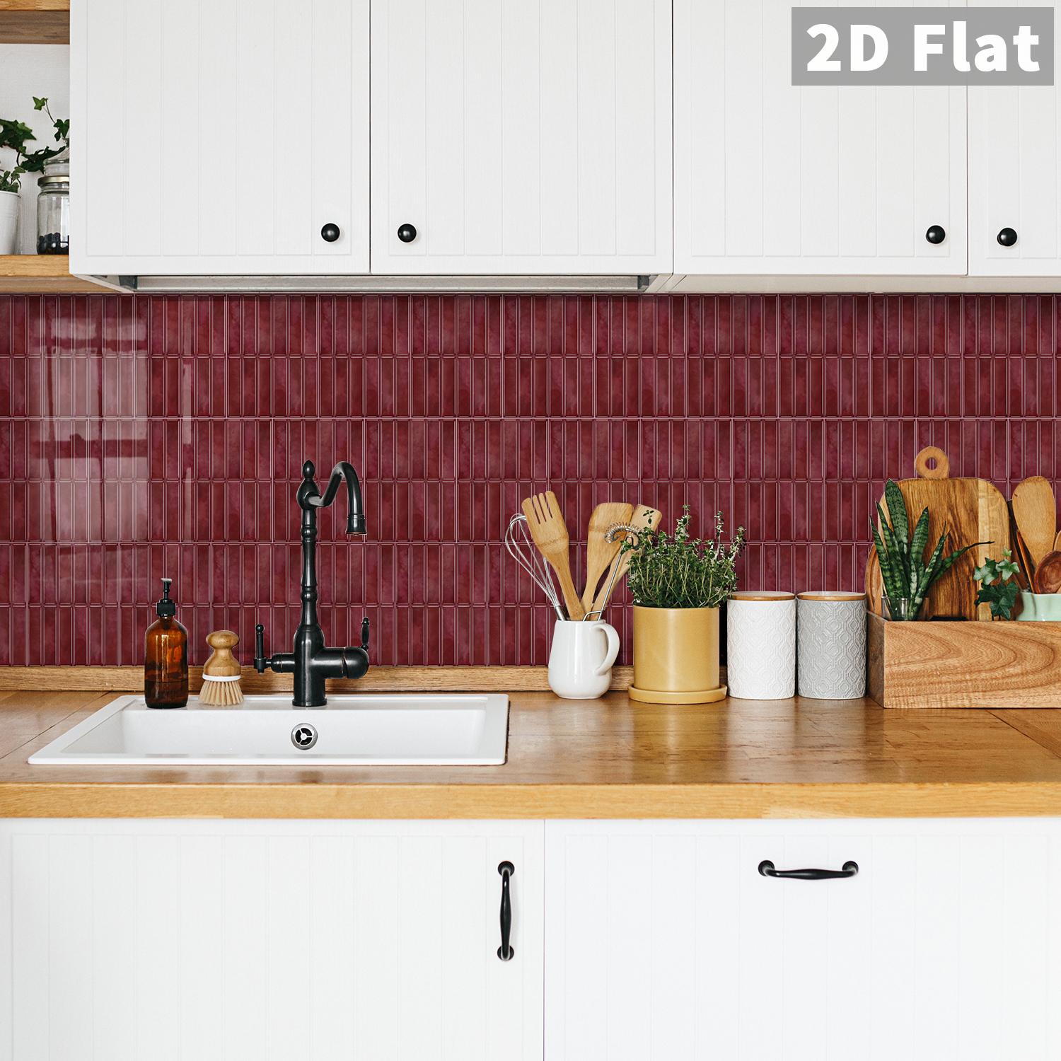 14pcs Self-adhesive Tile Wall  - Home Bathroom Tiles Design 评论和价格