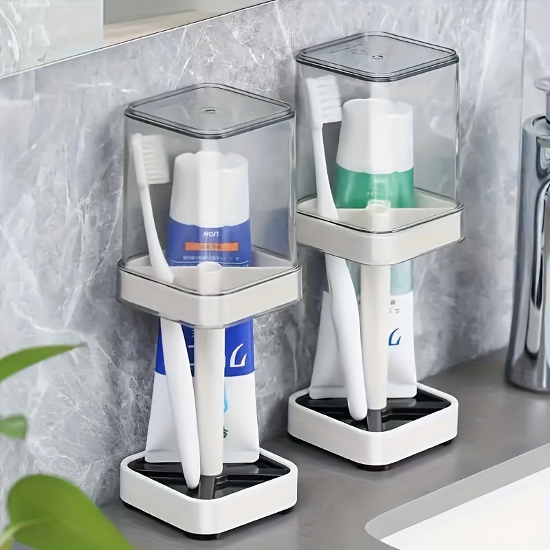 1 Toothbrush Holder with Mouth - Toothbrush Holder Set 评论和价格