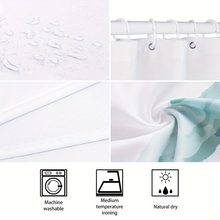 Vibrant Floral Pattern Shower  - Home Bathroom Ideas 评论和价格