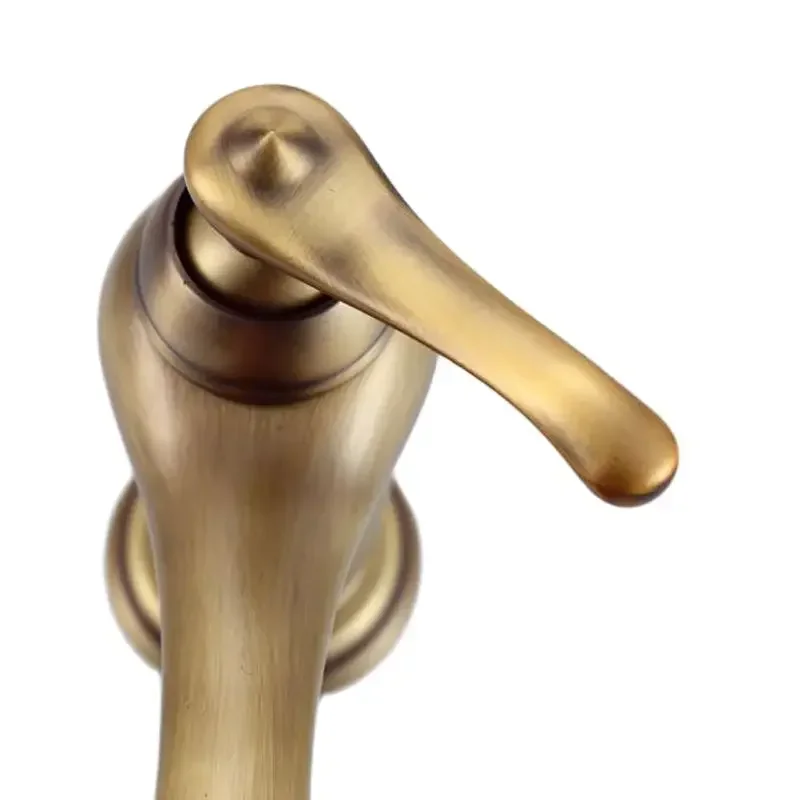 Antique Brass Bathroom Sink Fa - Basin Mixer Tap 评论和价格