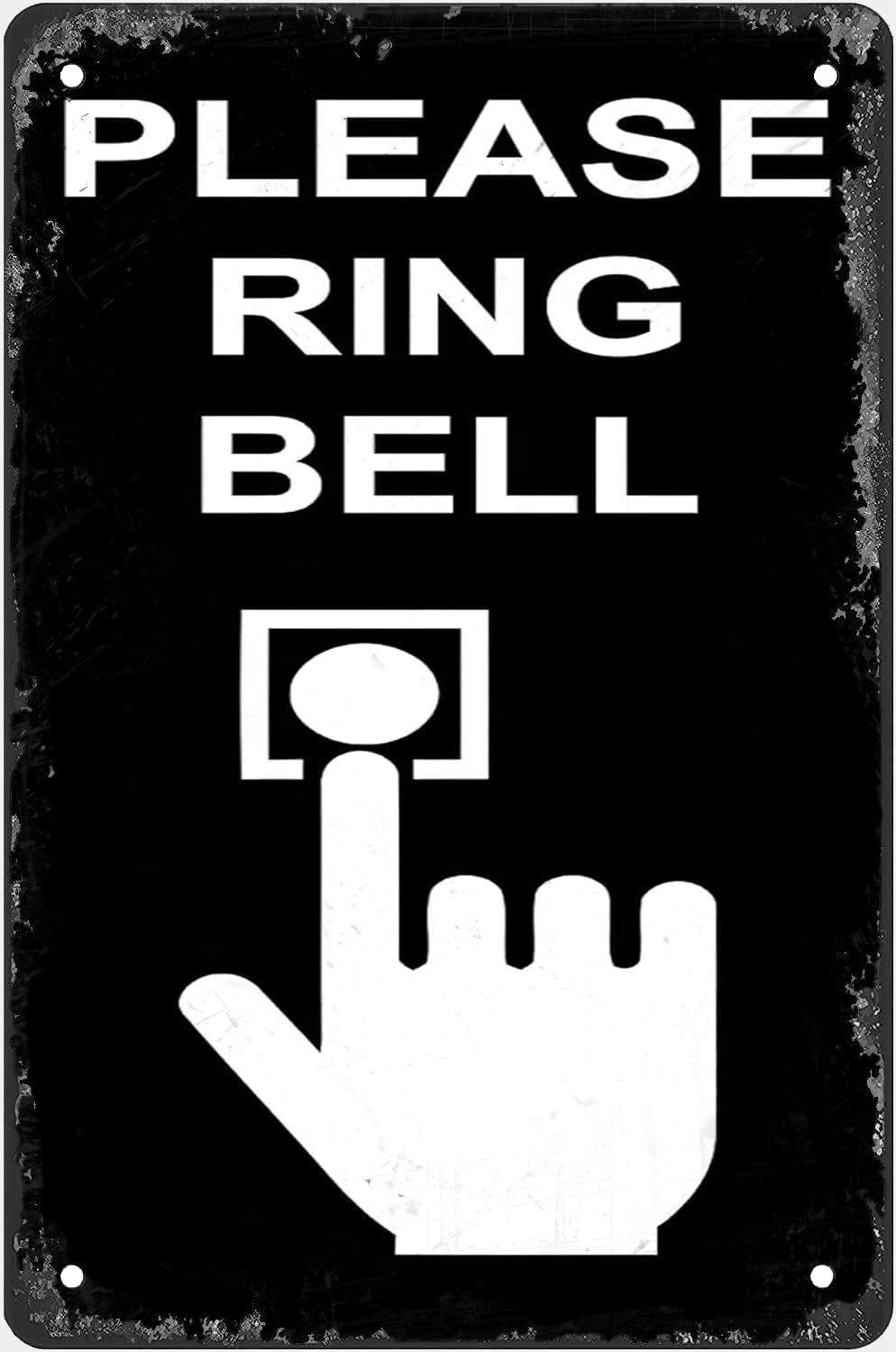 Please Ring Bell Tin Sign Plaq - Home Bathroom Door Signs 评论和价格