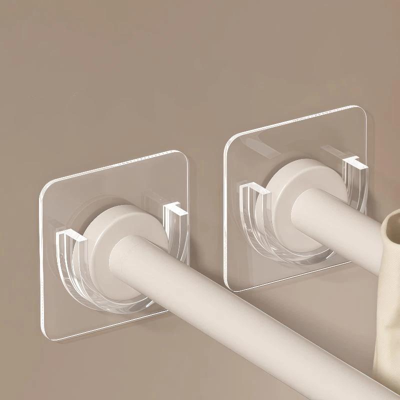 No Drill Transparent Self Adhe - Home Bathroom Decor 评论和价格