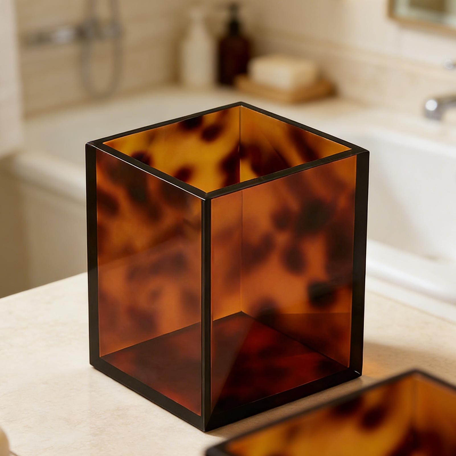 Bathroom Counter Tray Tortoise - Home Bathroom Decor 评论和价格