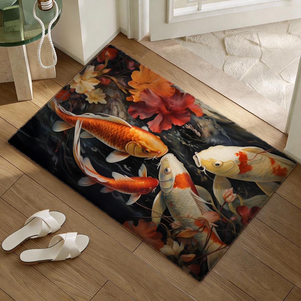 Koi fish that bring you good l - Home Goods Bathroom Decor 评论和价格