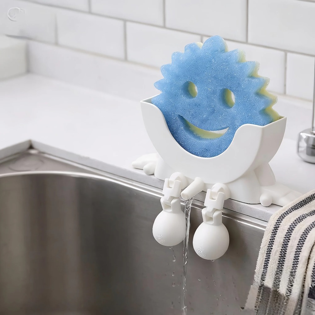 Drainable Soap & Sponge Holder - Home Bathroom Decor 评论和价格