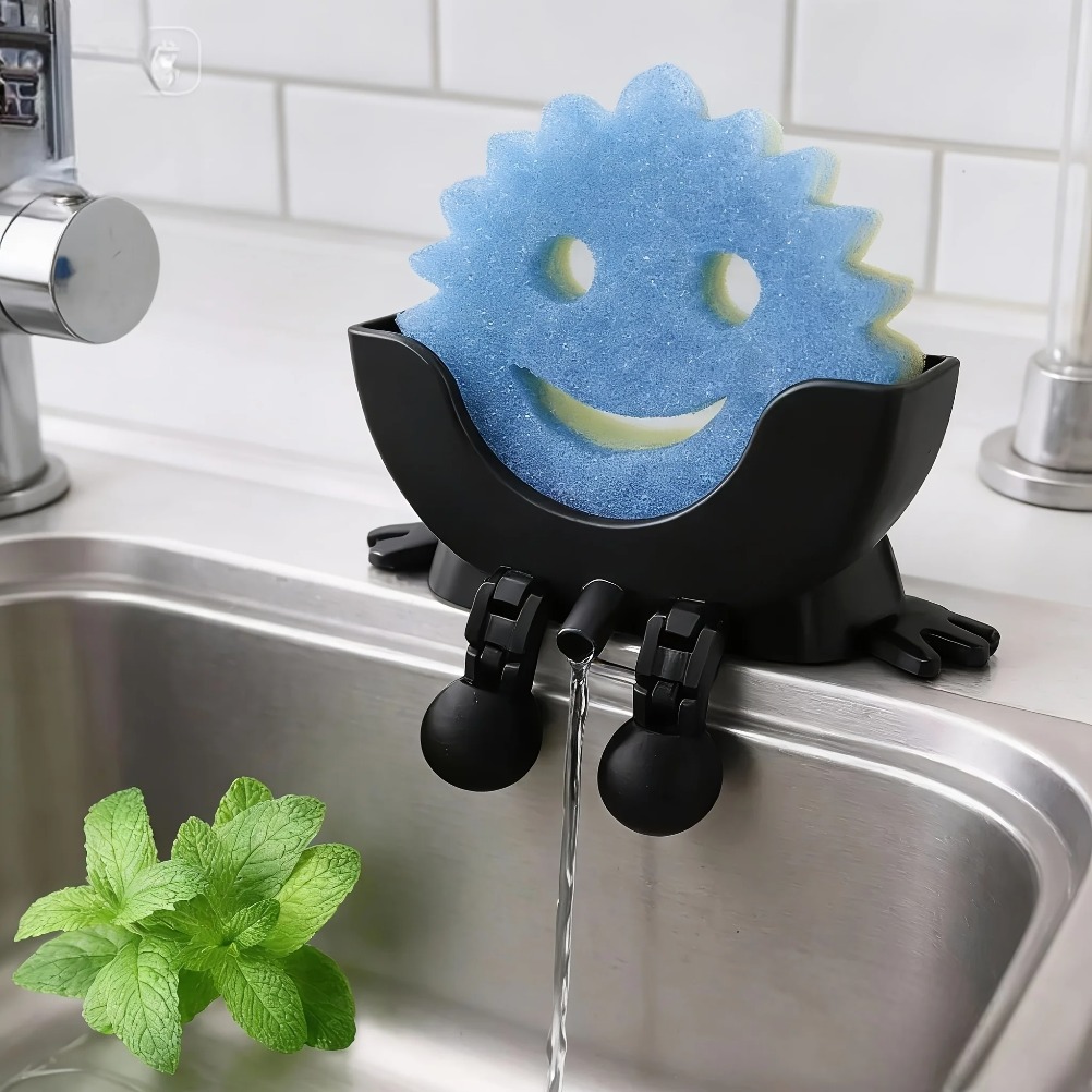 Drainable Soap & Sponge Holder - Home Bathroom Decor 评论和价格