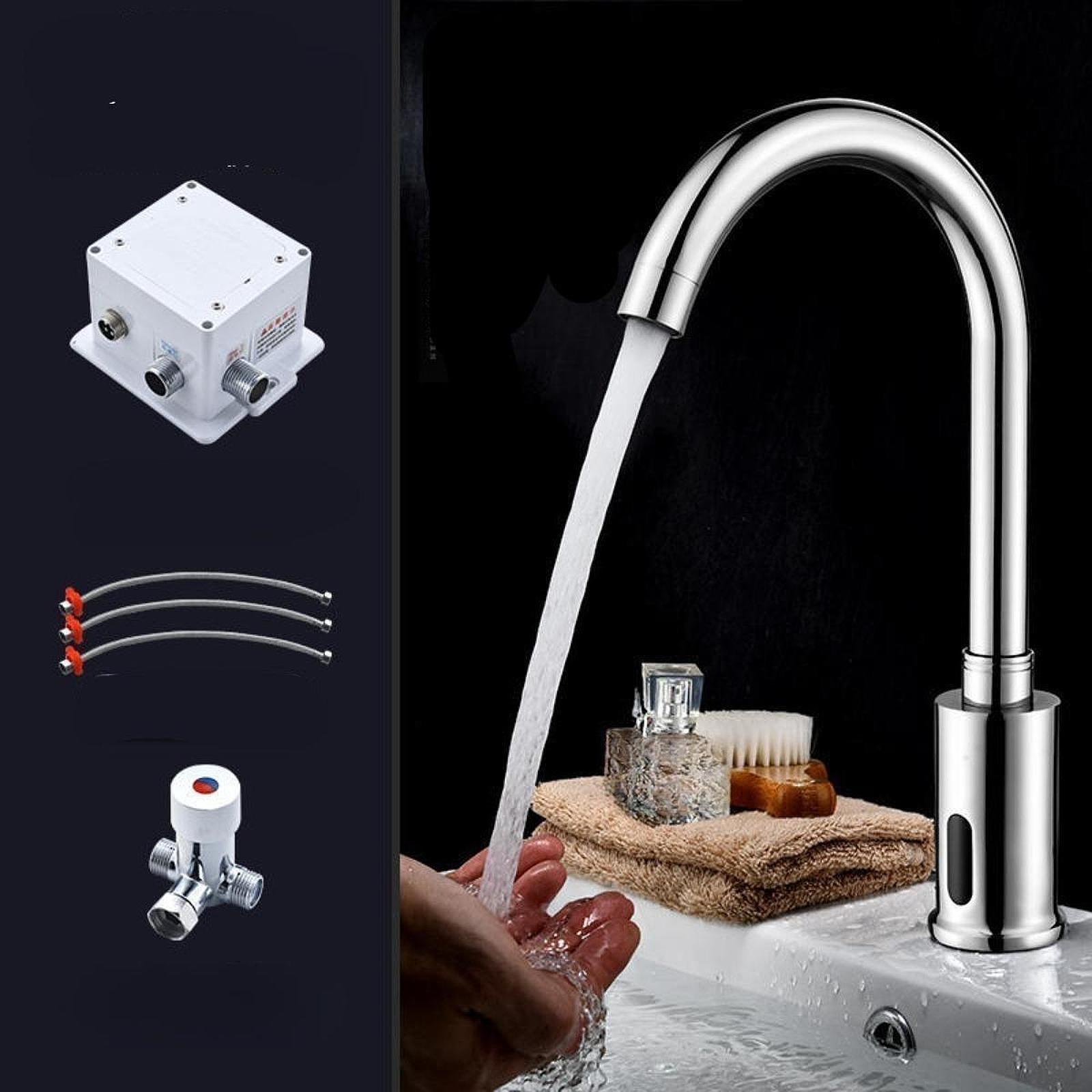 Alloy Automatic Sensor Bathroo - Basin Mixer Tap 评论和价格