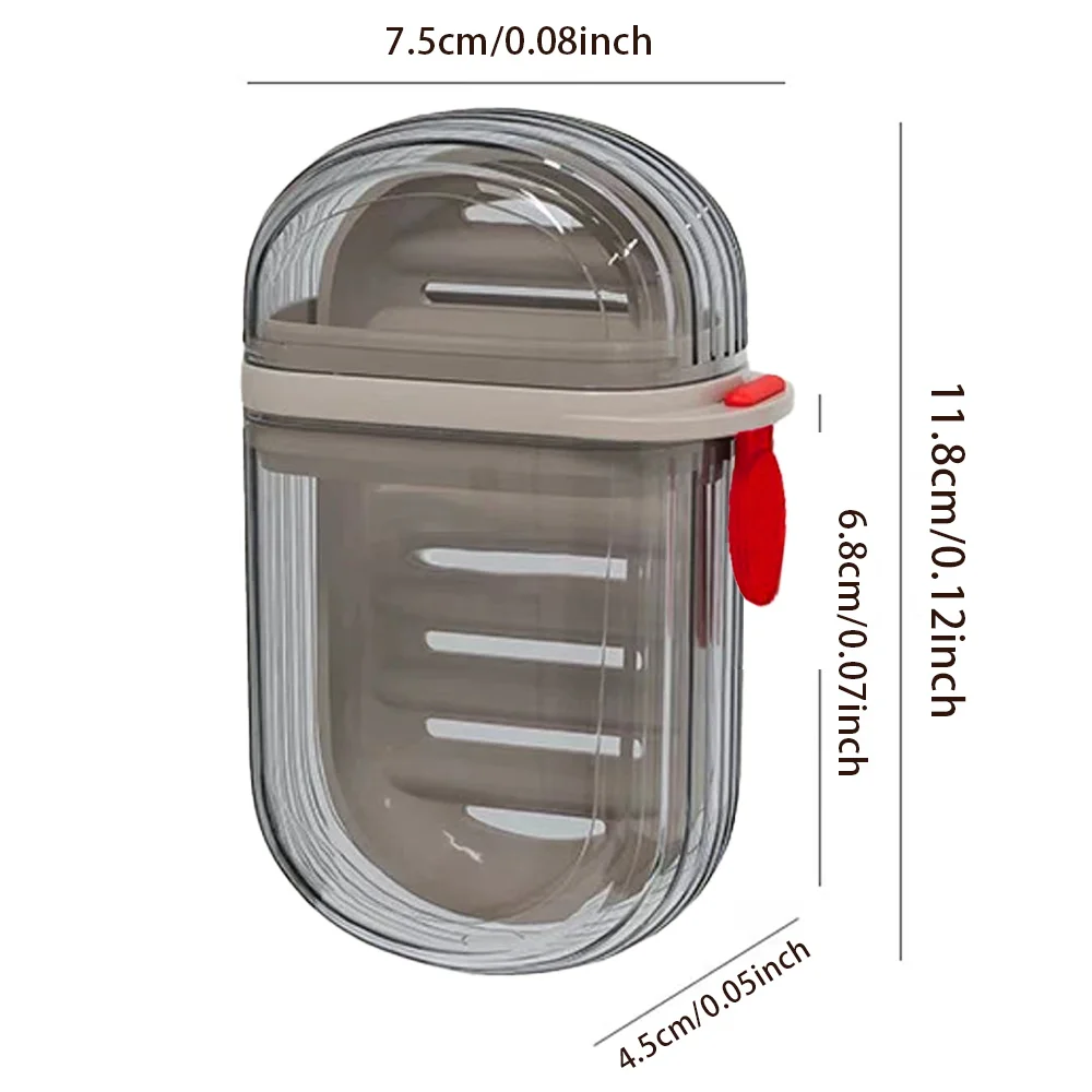 1pcs Soap Box Tray Soap Case O - Home Bathroom Name 评论和价格