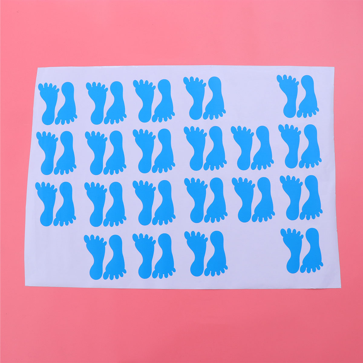 20 Pairs Footprint Floor Stick - Home Bathroom Decor 评论和价格