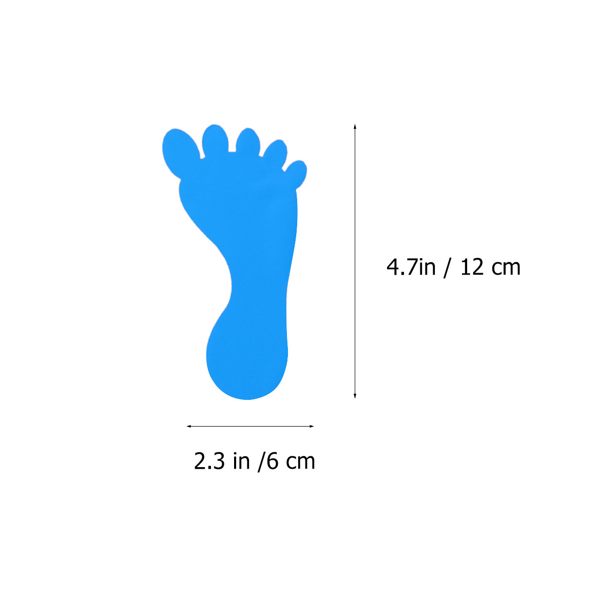 20 Pairs Footprint Floor Stick - Home Bathroom Decor 评论和价格