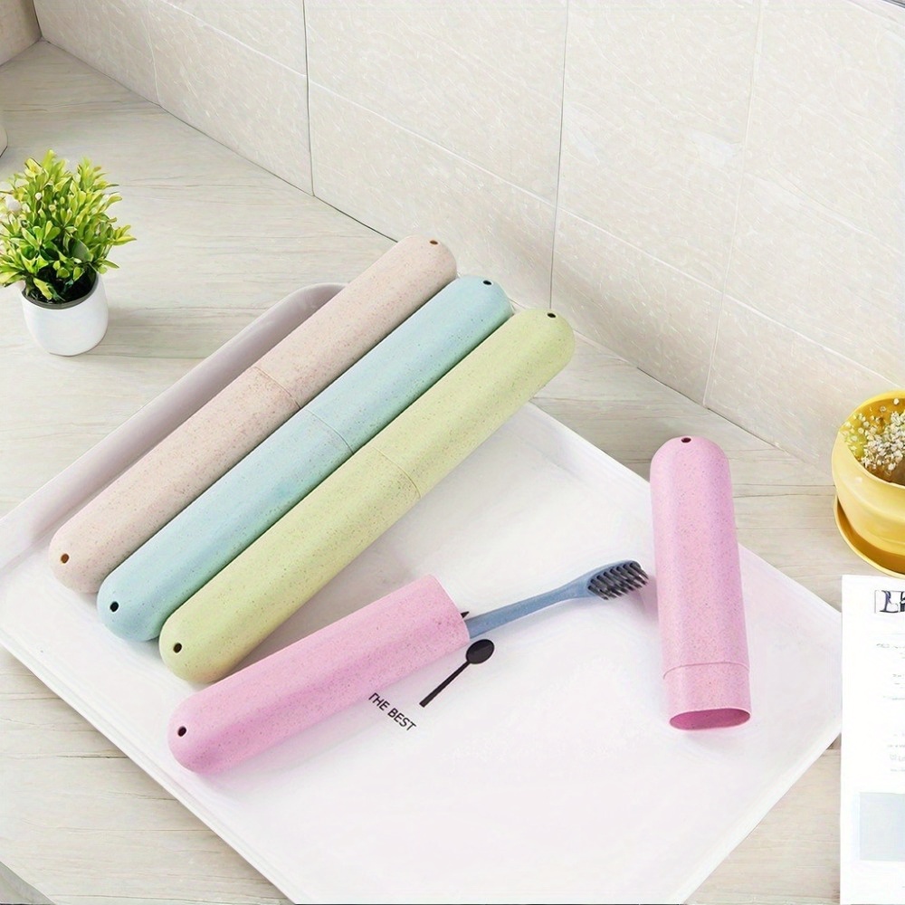 2 Pcs/Set Lightweight and Port - Toothbrush Holder Set 评论和价格