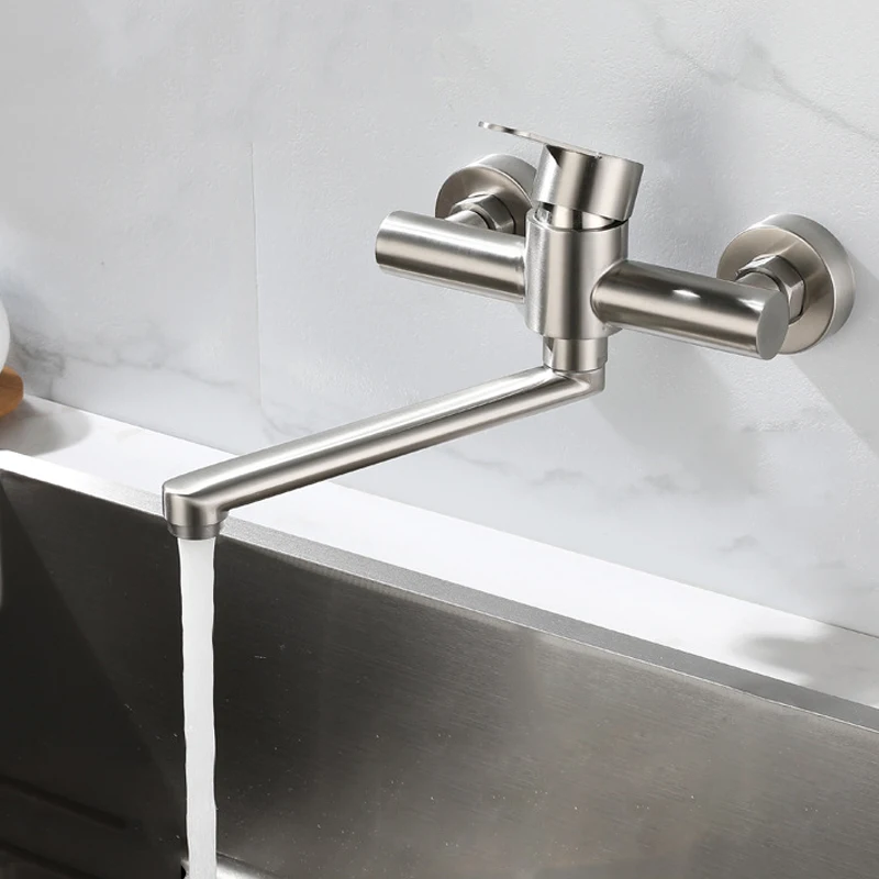 Kitchen Faucet Mixers Wall Mou - Basin Mixer Tap 评论和价格