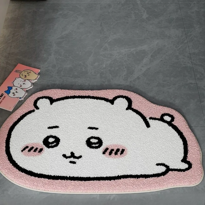 -Chiikawa！！！ Cartoon Rug Anime - Home Bathroom Supplies 评论和价格
