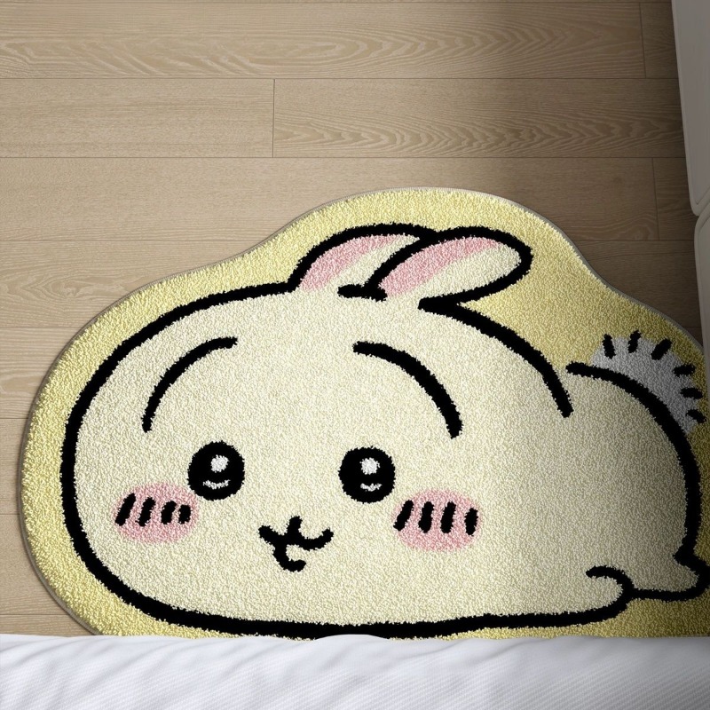 -Chiikawa！！！ Cartoon Rug Anime - Home Bathroom Supplies 评论和价格