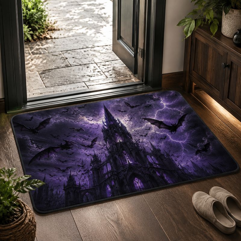 VIKAMA Dark Moon Night Bat Car - Home Bathroom Wear 评论和价格