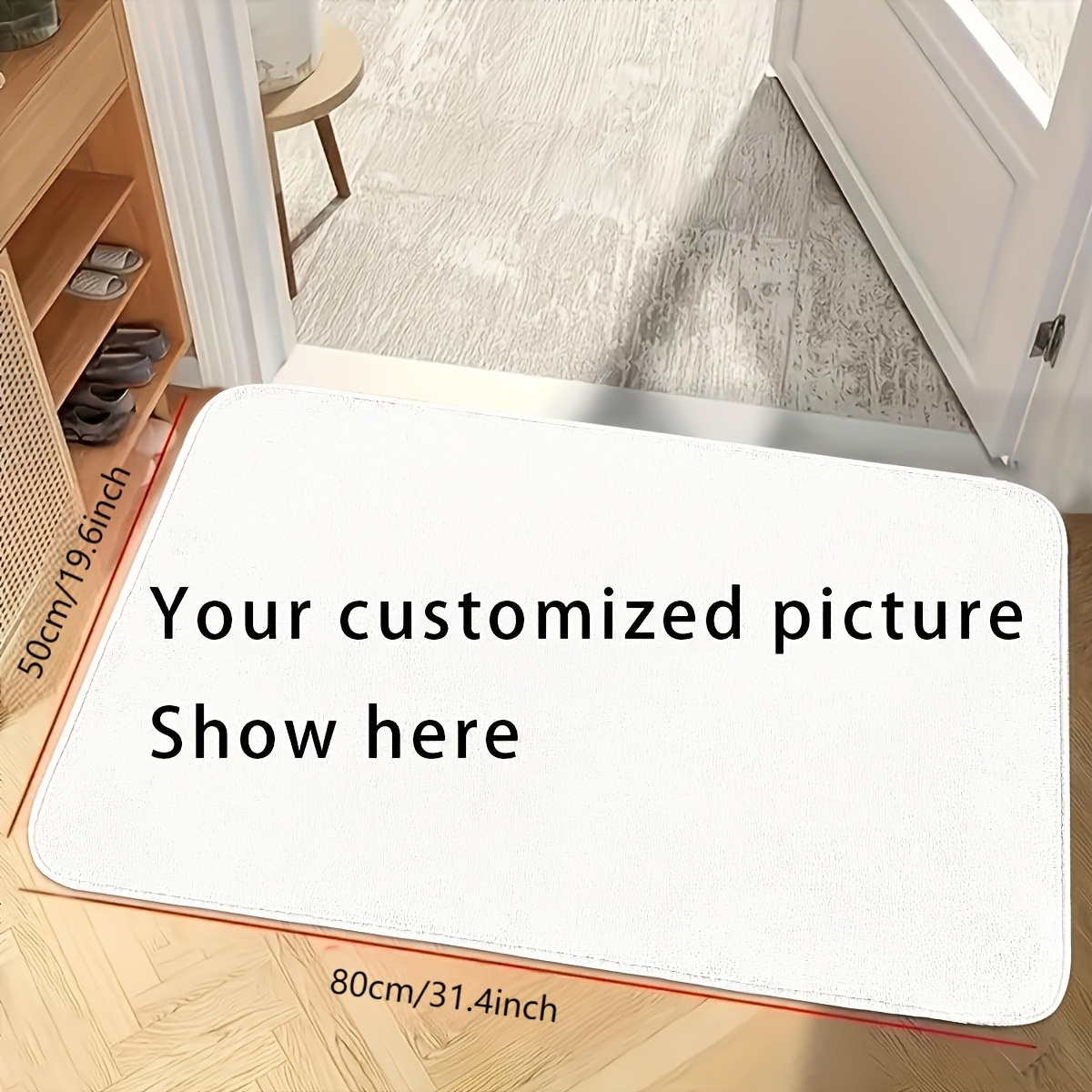 Customizable DIY Mat Entrance  - Home Bathroom Name 评论和价格