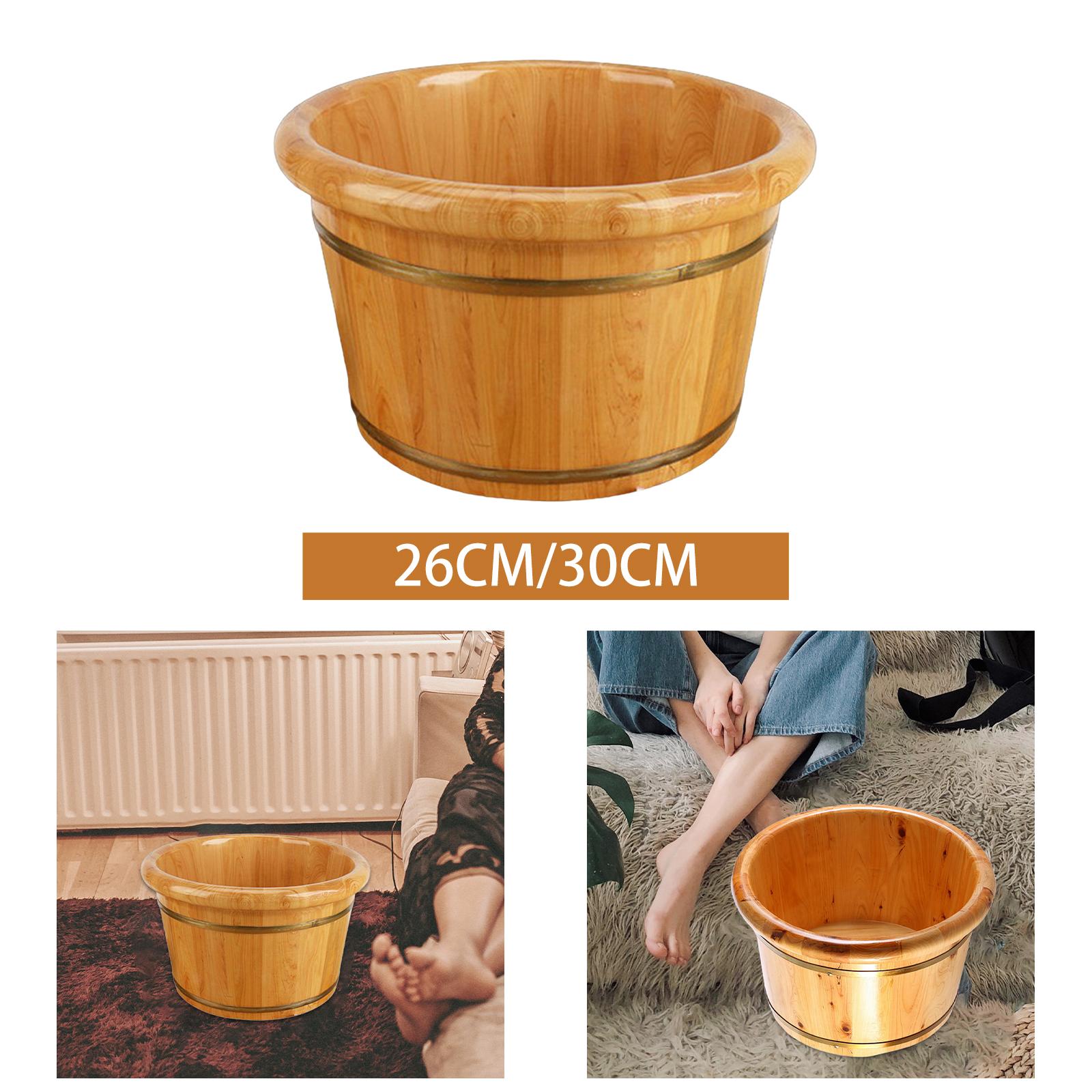 Foot Bath Barrel Wooden Foot B - Home Bathroom With Sauna 评论和价格