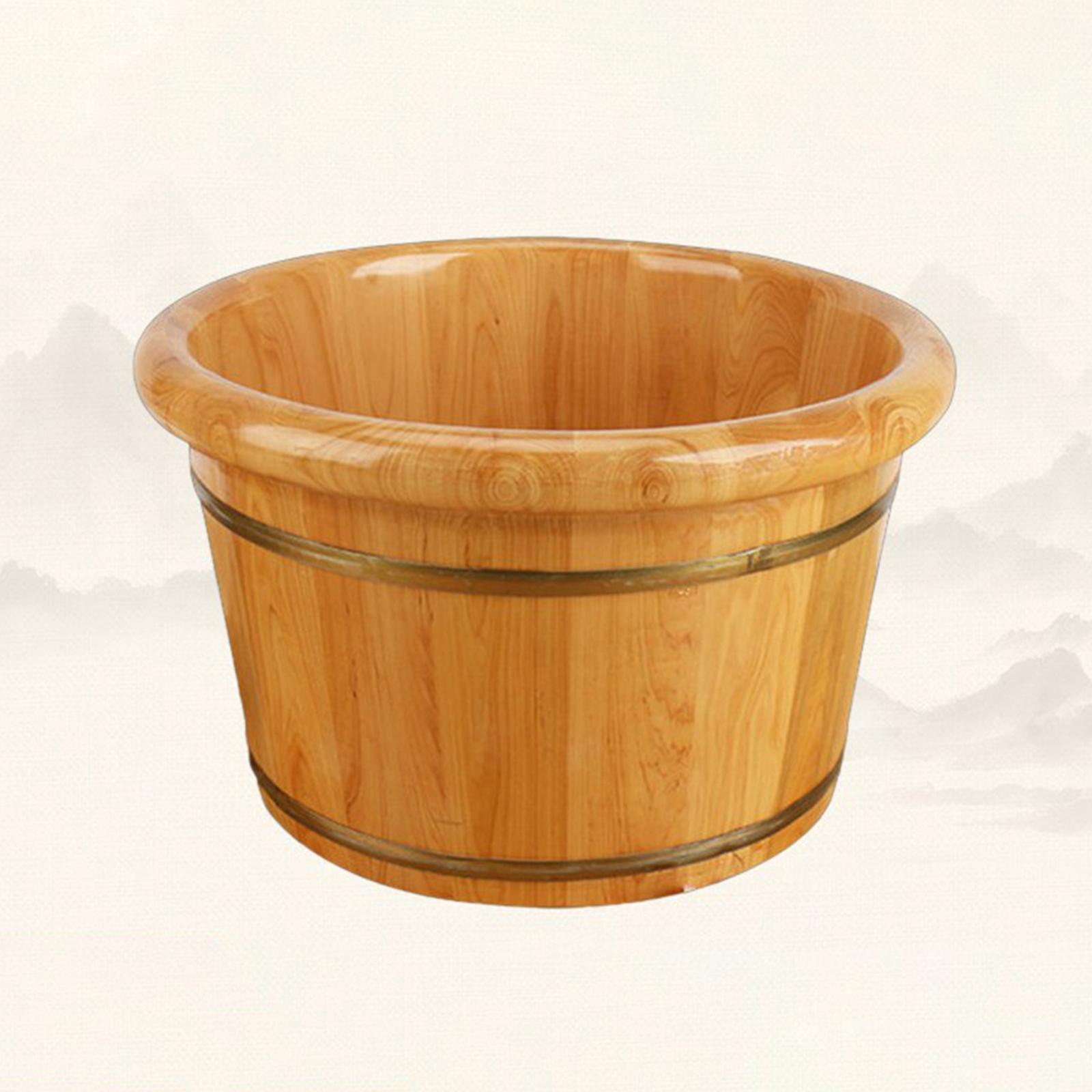 Foot Bath Barrel Wooden Foot B - Home Bathroom With Sauna 评论和价格