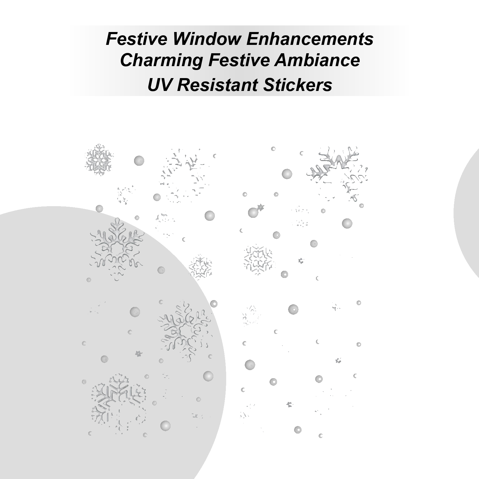 Holiday Window Clings Static R - Home Bathroom Tiles 评论和价格