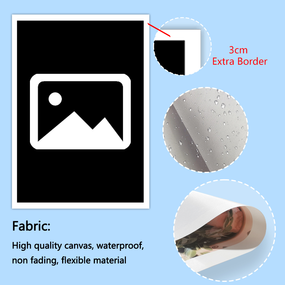 1Pc Customized all size canvas - Home Bathroom Decor 评论和价格