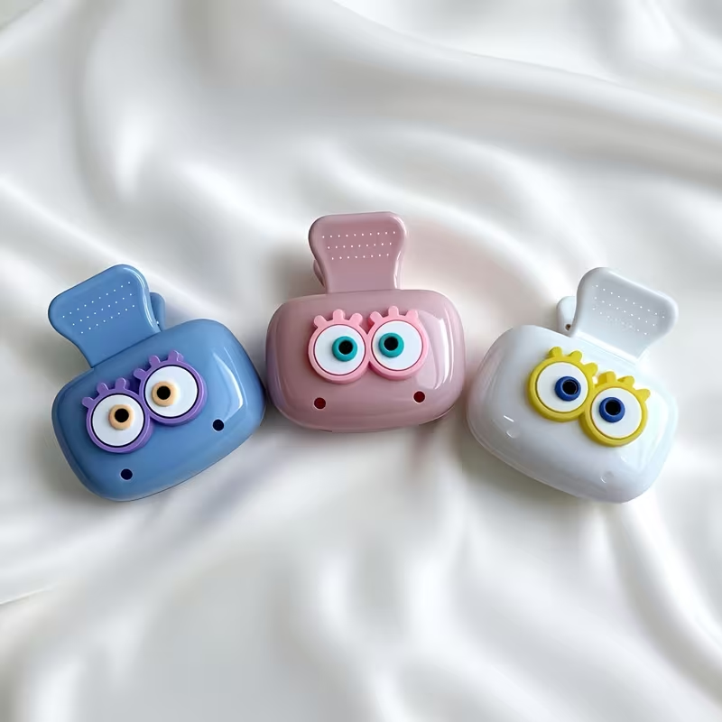 3 pieces of cute eye-shaped to - Toothbrush Holder Set 评论和价格