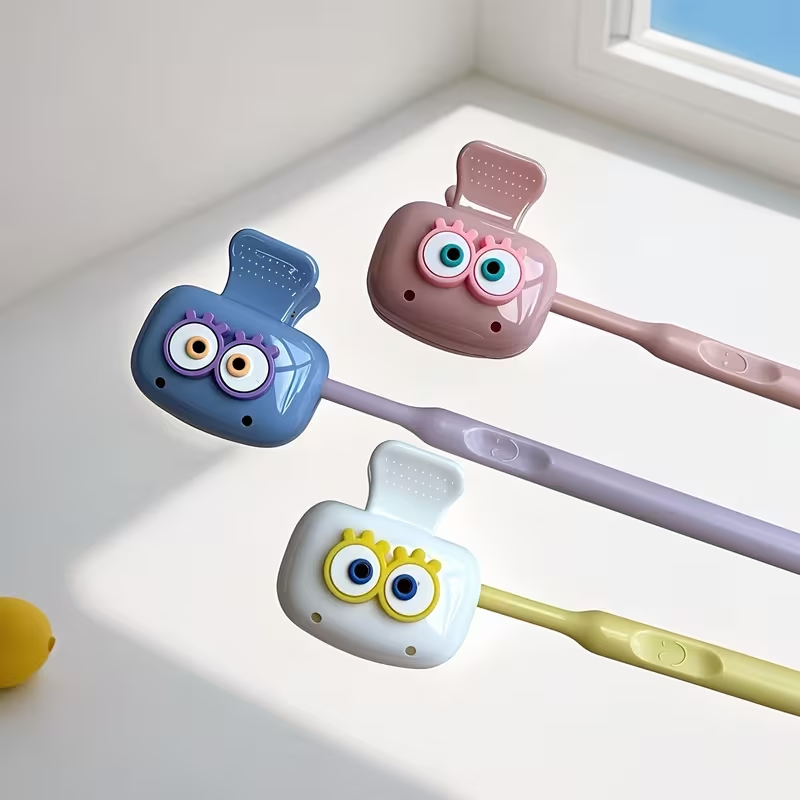 3 pieces of cute eye-shaped to - Toothbrush Holder Set 评论和价格