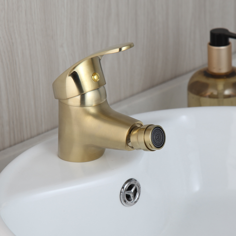 KEMAIDI Brush Gold Bathroom Bi - Basin Mixer Tap 评论和价格