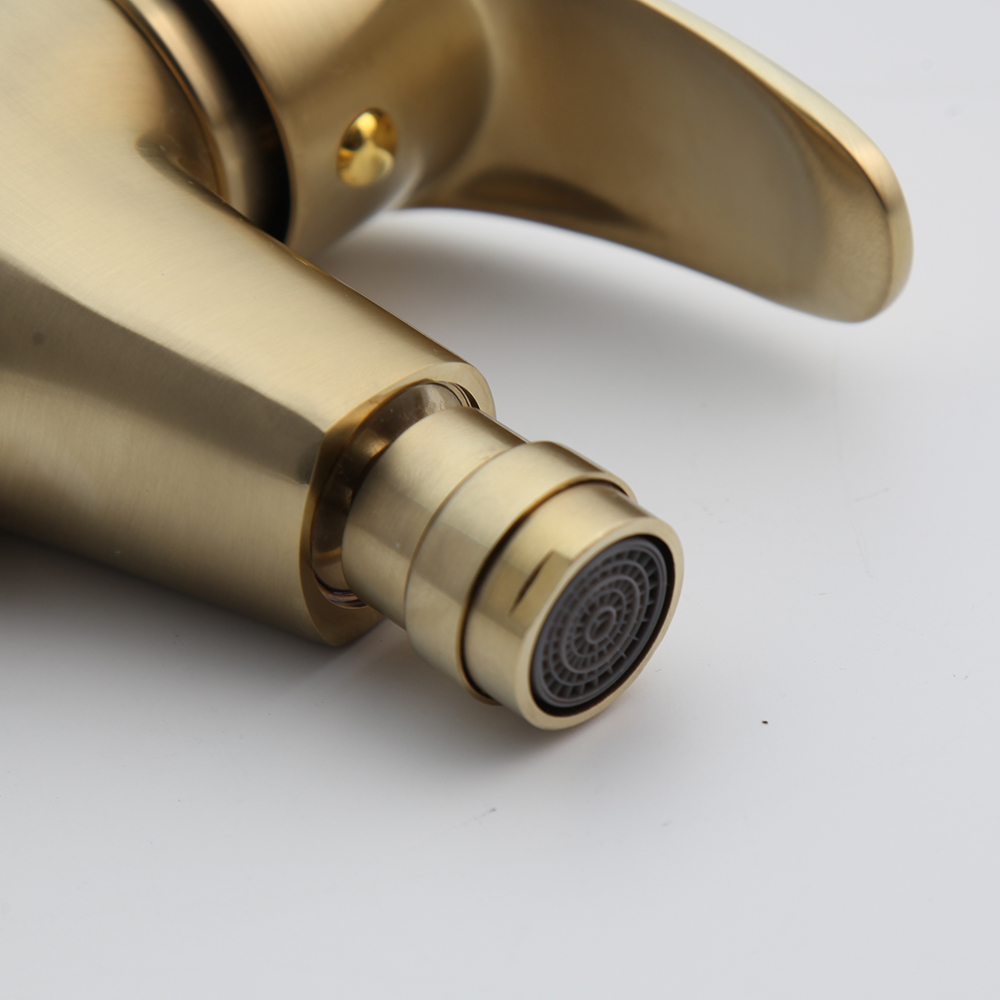 KEMAIDI Brush Gold Bathroom Bi - Basin Mixer Tap 评论和价格
