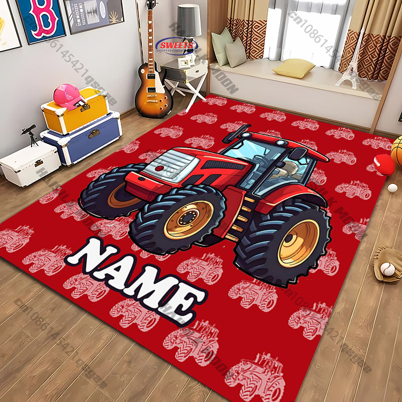 Personalized color Tractor Are - Home Bathroom Name 评论和价格