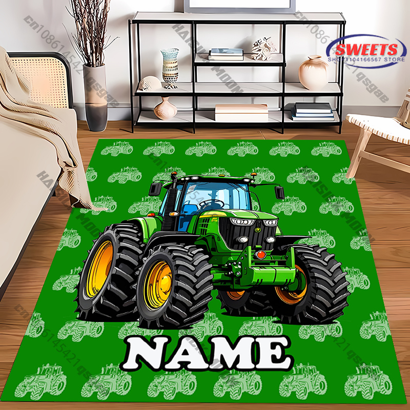 Personalized color Tractor Are - Home Bathroom Name 评论和价格