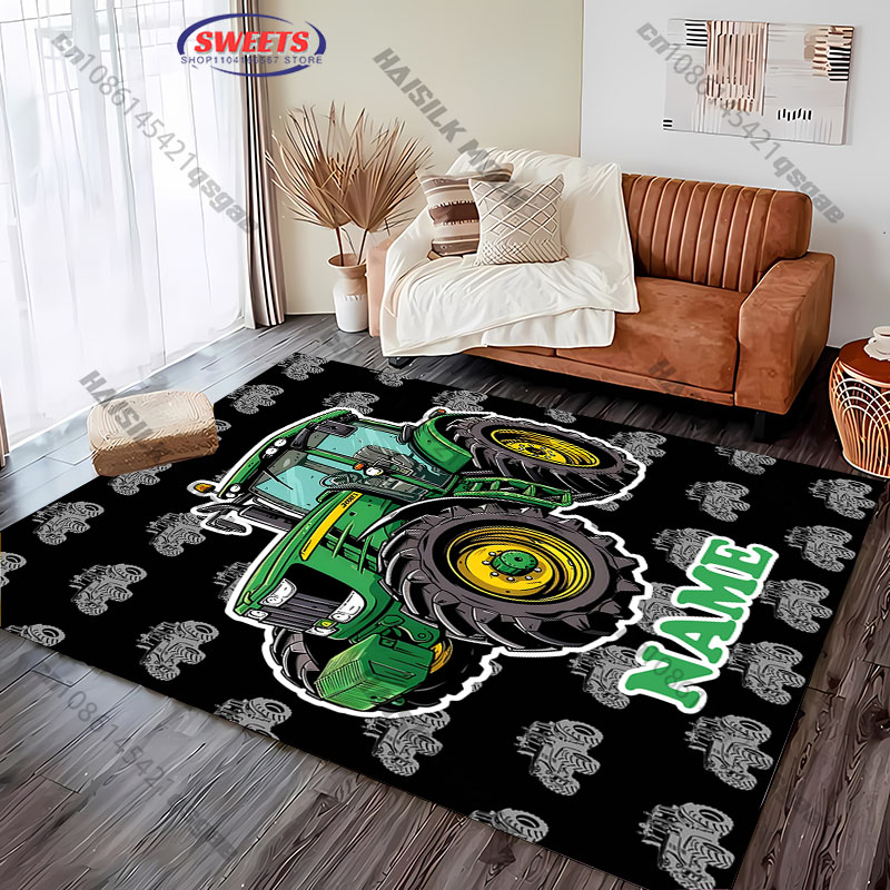 Personalized color Tractor Are - Home Bathroom Name 评论和价格