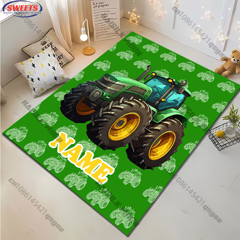 Personalized color Tractor Are - Home Bathroom Name 评论和价格