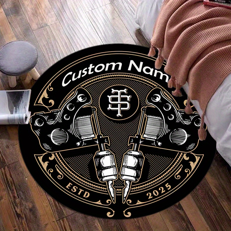 Custom Name Vintage Tattoo Mac - Home Bathroom Name 评论和价格