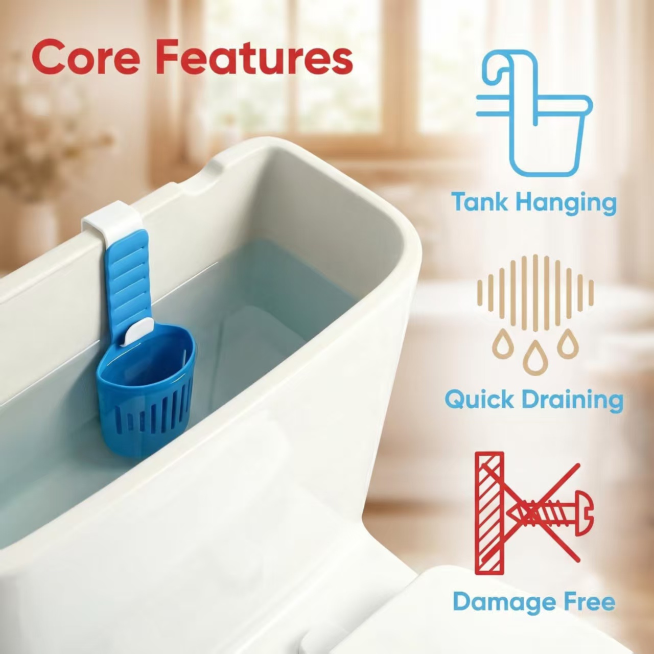 Silicone Toilet Tank Cleaning  - Home Bathroom Equipment 评论和价格