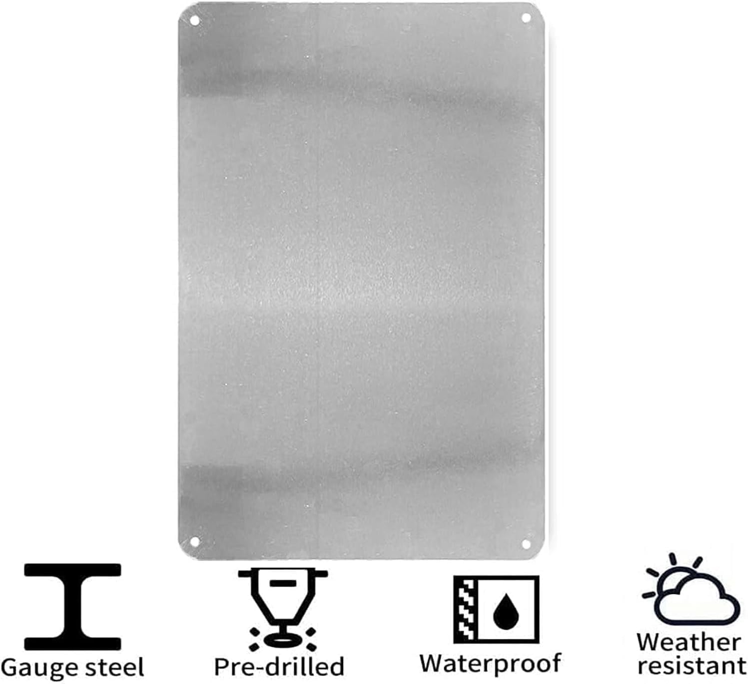 Tin Sign Flush It Good Real Fu - Home Goods Bathroom Decor 评论和价格