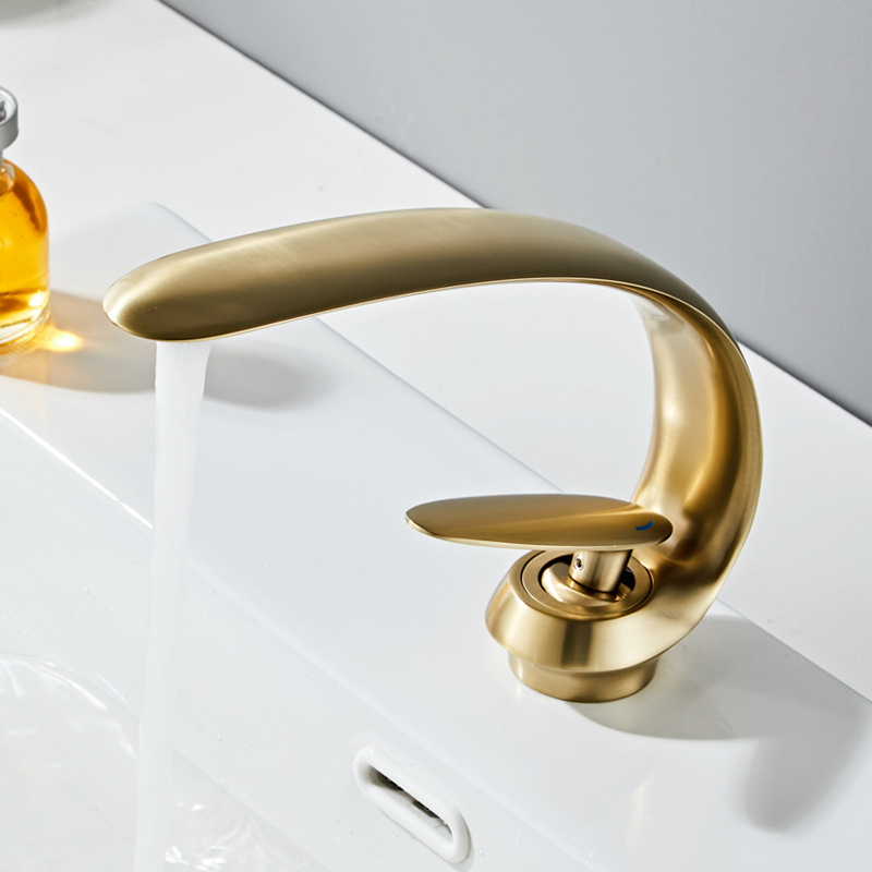 Rose Gold Bathroom Faucet Blac - Basin Mixer Tap 评论和价格