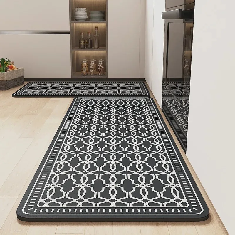 Kitchen Mats Oil-proof Waterpr - Home Bathroom Wear 评论和价格