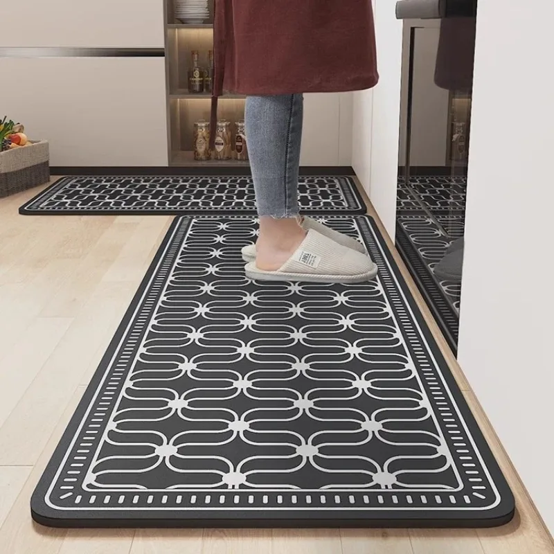 Kitchen Mats Oil-proof Waterpr - Home Bathroom Wear 评论和价格